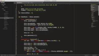 Asteroids #3 HTML5 Game Programming Tutorial javascript