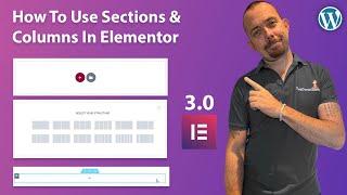 How To Use Elementor Sections & Columns - Elementor Tutorial For Beginners 2021