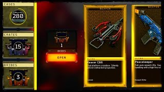 I OPENED 280 CASES 15 CRATES \u0026 3 BRIBES! (Black Ops 4 Supply Drop Opening)