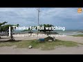 4k drivethru moonlight beach rayong 🇹🇭 2023 ขับรถชมหาดแสงจันทร์ ไฮไลท์เด่นในระยอง