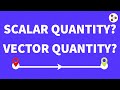 Scalar or Vector? | #Shorts #YouTubeShorts #Scalar #Vector | Don't Memorise