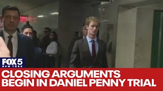 Closing arguments begin in Daniel Penny trial; Prosecutors say 'no one had to die'