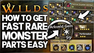 Monster Hunter Wilds - How to Get 10x More Monster Materials & INFINITE Rare Gems - Fast Farm Guide!