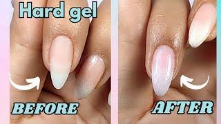 Hard gel nail tutorial for beginners كورس شامل عن الهارد بالتفصيل للمبتدئين