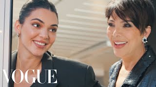 Backstage With Kendall Jenner During Fashion Month | Vogue