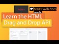 Easy Drag and Drop with Native HTML API