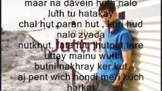 billy-x juttni punjabi with lyrics