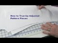 J Stern Designs l Quick Tip:  How To True-Up Your Pattern Before You Cut