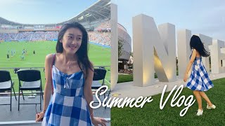 Summer in Minnesota | 明尼苏达美好的夏日周末｜看一场美国足球