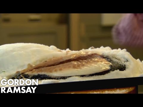 Sea bream with salt crust (Dorade) and yoghurt sauce – Chef's Pencil