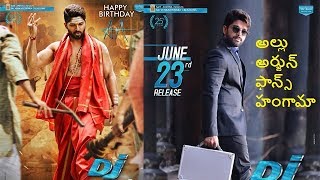 Allu Arjun's DJ Duvvada Jagannadham Movie Grand Release on 23rd June 2017 Fans Hangama