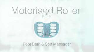 Rio Beauty Motorised Roller Foot Bath Spa \u0026 Massage