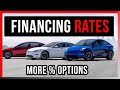 ❗️NEW Tesla Adjustable Financing % Rates Posted on Website