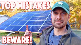 Top Mistakes Buying Solar Power Systems For Your Home
