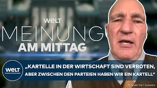 BUNDESTAG: Party cartel between SPD, Greens and CDU? “Merz has broken it up” | WELT MEINUNG