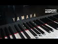 yamaha g3 grand piano in black gloss @ the piano shop bath