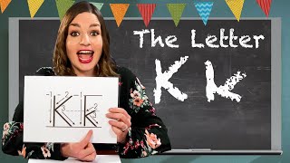Letter K Lesson for Kids | Letter K Formation & Phonic Sound | Words that start with K