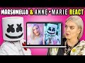 MARSHMELLO & ANNE-MARIE REACT TO THEMSELVES (Friends)