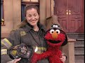 elmo goes to a firehouse