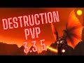 BG#1 Destruction Warlock PvP is FUN (3.3.5 Warmane)