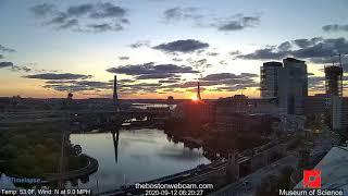 Time lapse video from Boston, MA Live - Zakim Bridge the 2020-09-12