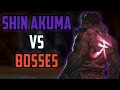 Shin Akuma vs Bosses