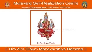 Sri Varahi Mantra Meditation -by Sri Sadguru Sivapremanandaji