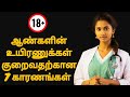 ஆண்களின் உயிரணுக்கள் குறைவதற்கான 7 காரணங்கள் | 7 Reasons of low count in mens