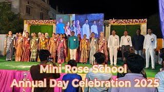 Mini Rose Public School Shahabad | Annual Day Celebration Program Live 2025 🪩