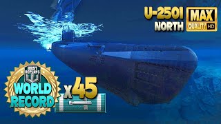 U-2501: New damage record for submarines? - World of Warships
