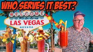 We Ranked The 10 MOST POPULAR BLOODY MARYS On The Strip!| Las Vegas EPIC Cocktail Crawl