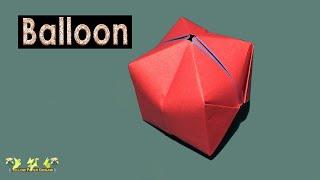 Origami Balloon Easy - Step by Step