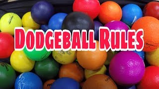 Dodgeball Rules | Eagle Hills