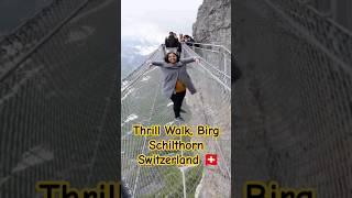 Thrill Walk | Birg | Schilthorn | Switzerland #thrill #walk #birg #schilthorn #switzerland #travel