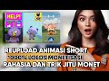 PAKE TRIK INI ANTI GAGAL MONET‼️  Cara Reupload Animasi Paling Aman Di Youtube Short