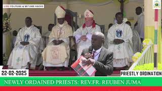 CATHOLIC DIOCESE OF KITALE: PRIESTLY ORDINATION