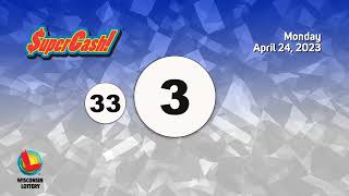 Wisconsin Lottery Evening Draw 04/24/2023