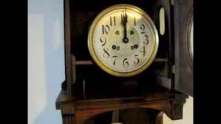 JUNGHANS FREESWINGER ANTIQUE WALL CLOCK