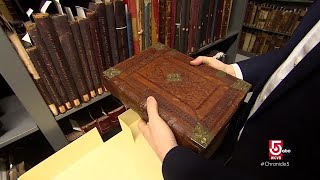 Take a peek at the rare books and treasures at the Boston Public Library