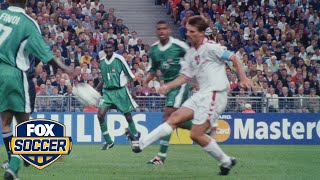 96th Most Memorable World Cup™ Moment: Michael Laudrup’s assist | Top World Cup Moments | FOX SOCCER