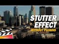 THE STUTTER EFFECT in Final Cut Pro X