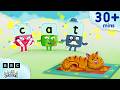 The Cat Sat on the Mat & Other CVC Words | Learn to Read & Spell for Kids Compilation | Alphablocks