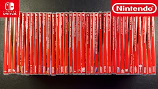 Nintendo Games Collection 2021 | Can you count how many games are there ?