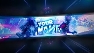 fortnite free season 7 banner template photoshop - fortnite free banner