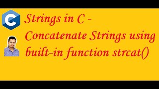 String in C-Concatenate Strings using built-in function strcat() #CodeSolutionsSourav #concatstring