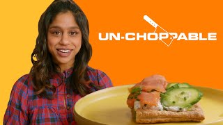 How to Be Un-Choppable: Salmon and Herb Puff Pastry Tart with Samantha Seneviratne | Food Network