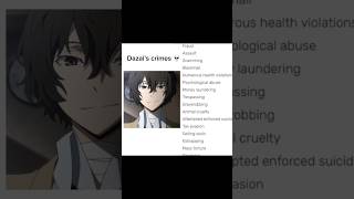 Dazai?! 💀 #anime #edits #viral #bungostraydogs #dazai #memes #bsd #crimes #funny #uhh #lol