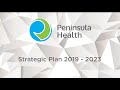 Peninsula Health Strategic Plan 2019-2023