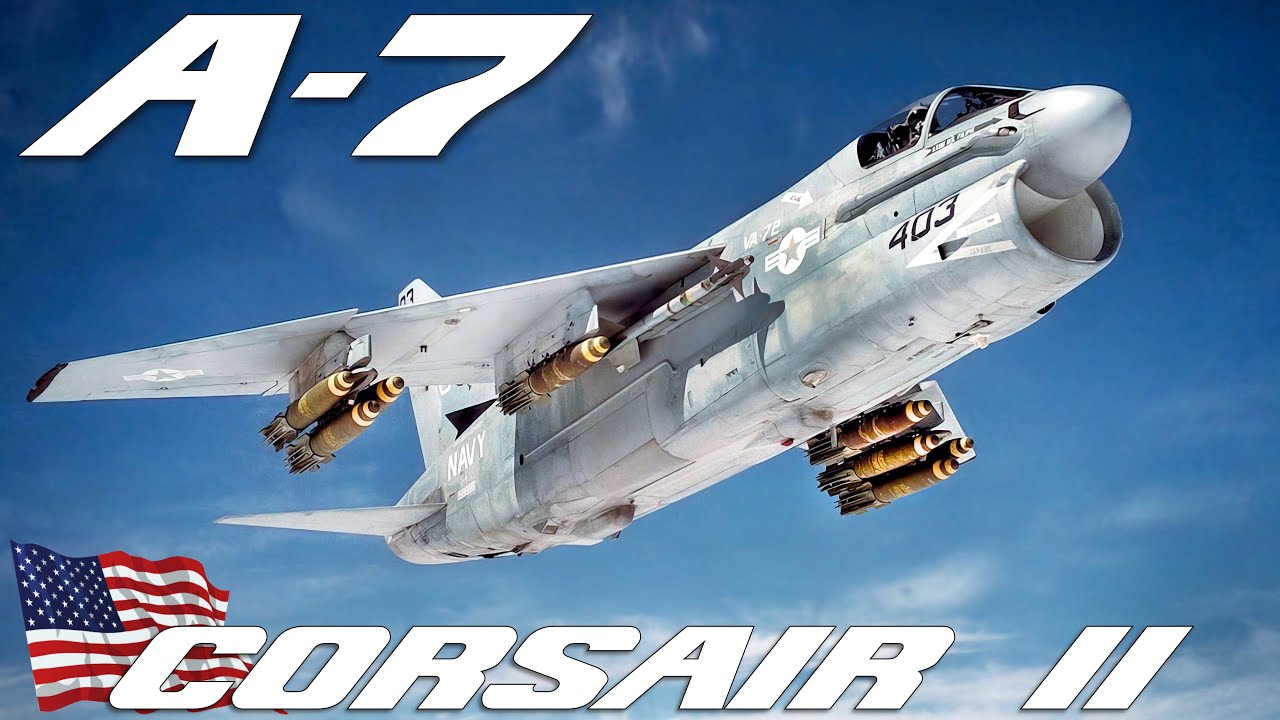 A-7 Corsair II | Getting Familiar With The Jet, And Carrier Deck ...