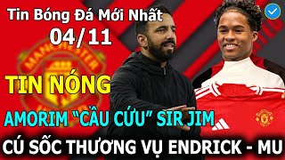 Tin Bóng Đá 04/11: Amorim 